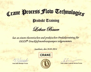 DEPA Druckluftmembranpumpen Bauer